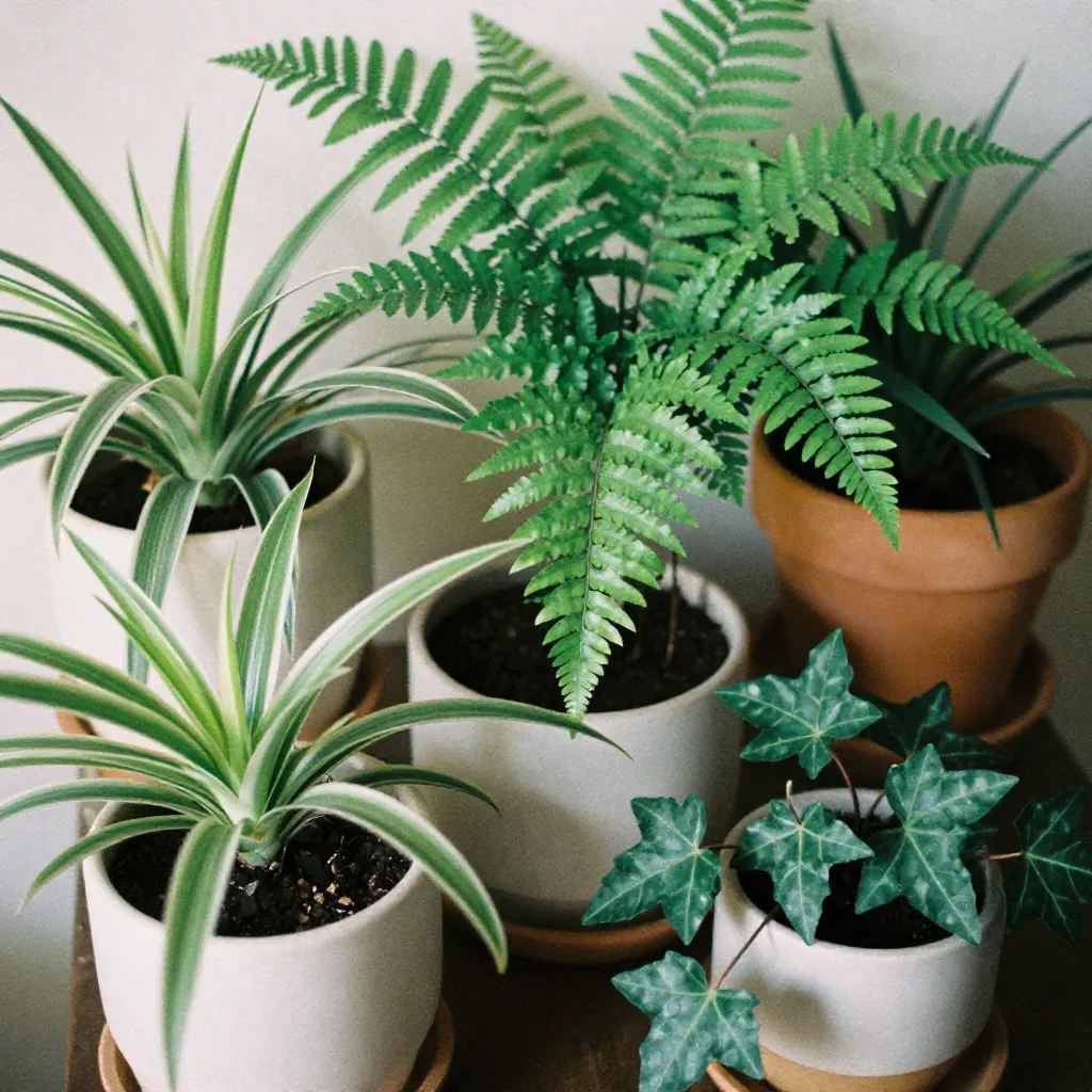 Collection of moisture-boosting plants